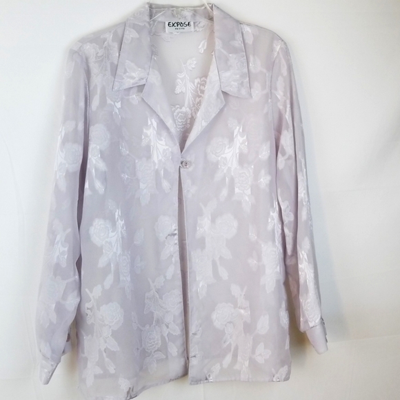 EXPOSE  SHEER DINNER JACKET - Picture 1 of 4
